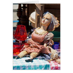 Flea Market Card Hälsningskort