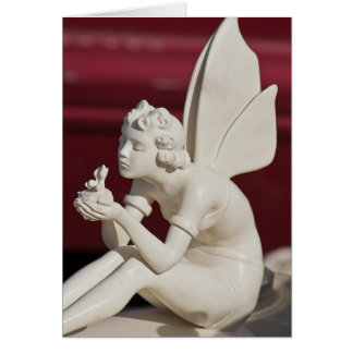 Flea Market Card - White Fairy Hälsningskort