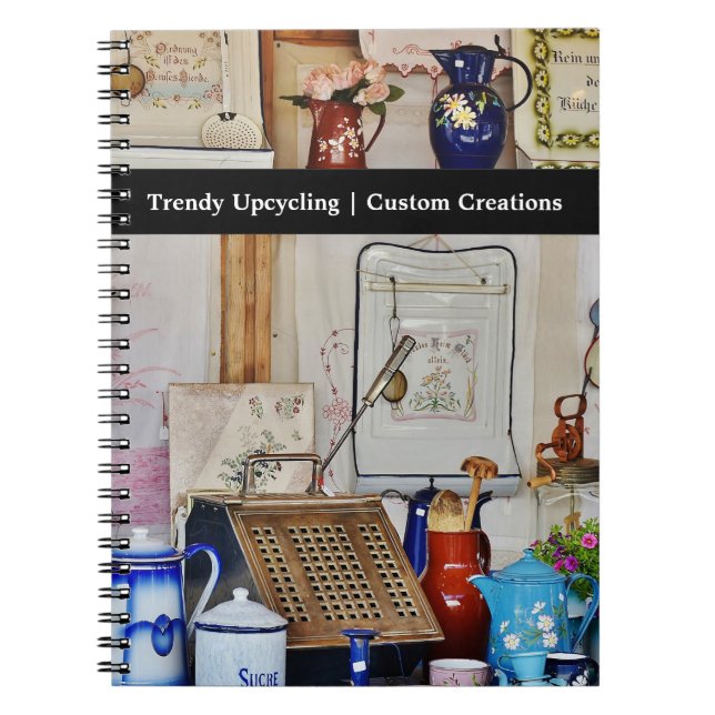 Flea Market Flipper Anteckningsbok Med Spiral (Framsidan)