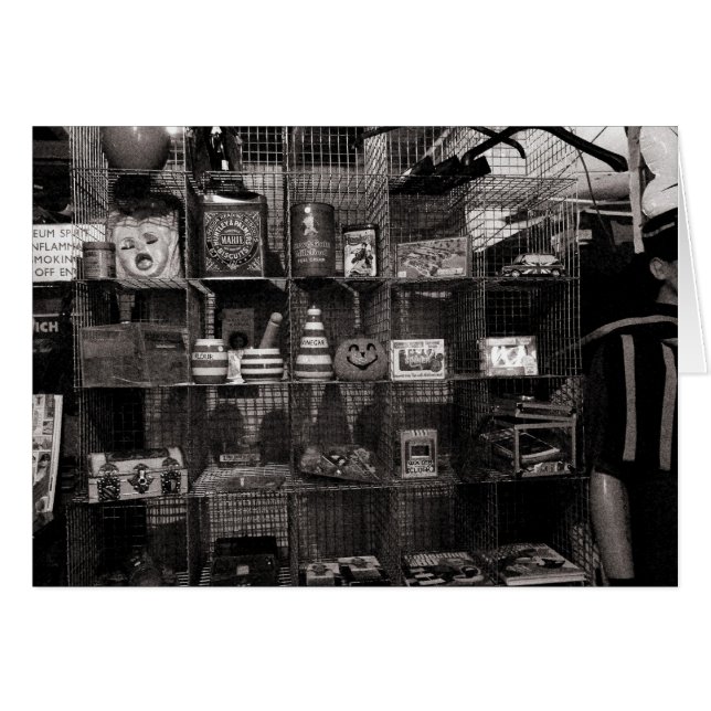 Flea Market Stilllife Hälsningskort (Framsidan Horizontal)