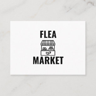 Flea-marknaden Visitkort