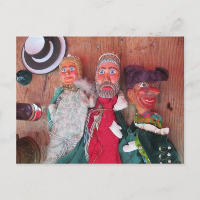 Flea-marknaden Vykort (Framsida)