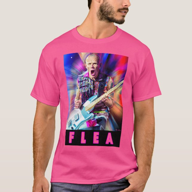 Flea Musician T Shirt (Framsida)