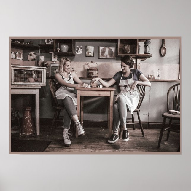 Fleabag och Boo Poster (Framsidan)