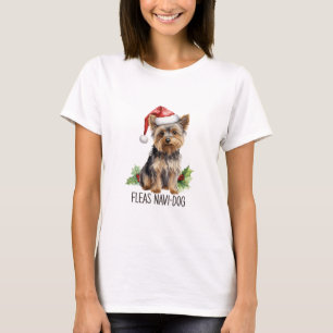 Fleas Navi-hund Yorkshire Terrier T Shirt