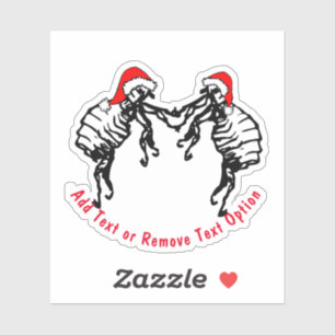 Fleas Navidad jul Klistermärken
