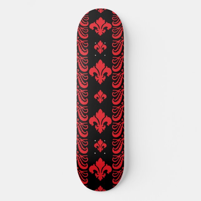 Flebit Rand 1 Red Mini Skateboard Bräda 18,7 Cm (Framsida)