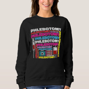 Flebotomi Flebotomist Tekniker Blodtekniker T Shirt