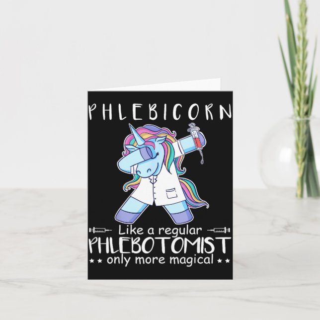 Flebotomist Flebotomi Citat  Kort (Framsida)