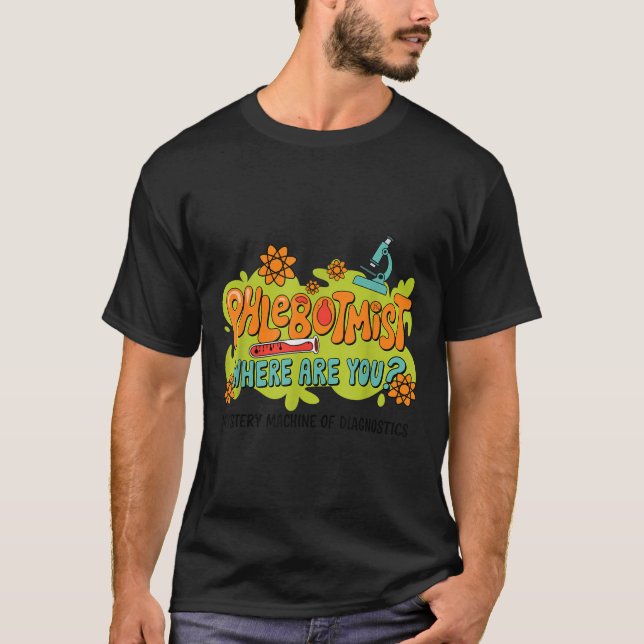 Flebotomist Lab Vecka 2025 Laboratorieminister Lt  T Shirt (Framsida)
