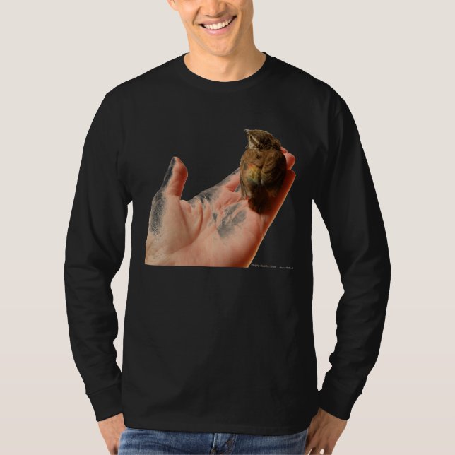Fledging Carolina gärdsmyg T Shirt (Framsida)