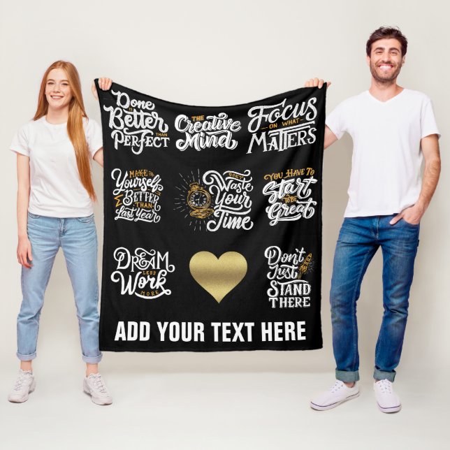 Fleece Blanket, 50" x60" (På plats)