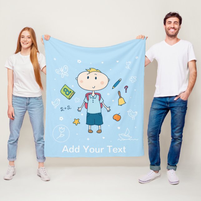 Fleece Blanket, 50" x60" (På plats)