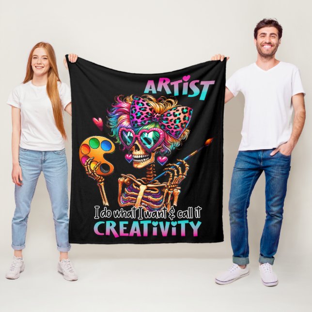 Fleece Blanket, 50" x60" (På plats)