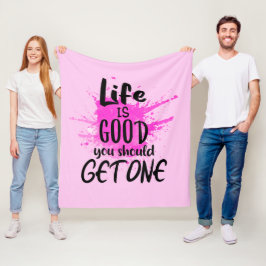 Fleece Blanket, 50" x60"