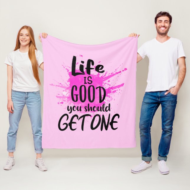 Fleece Blanket, 50" x60" (På plats)