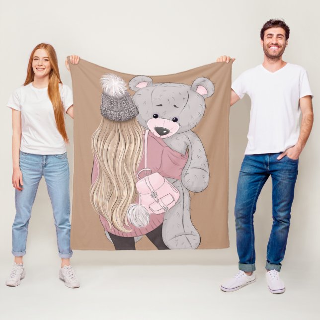 Fleece Blanket, 50" x60" (På plats)