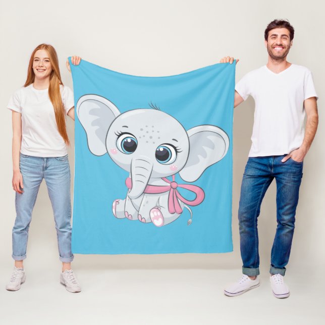 Fleece Blanket, 50" x60" (På plats)