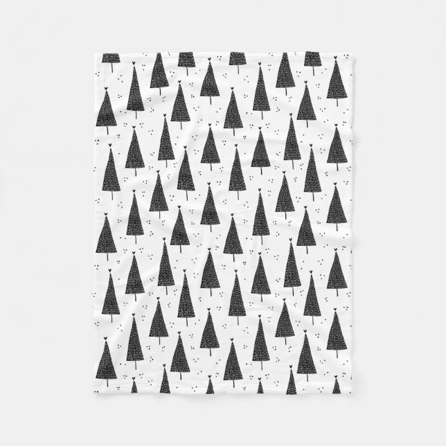 Fleece Blanket 76,2cmx101,6cm - Christmas Pattern (Framsidan)