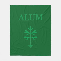 Fleece Blanket, Alum Grönt