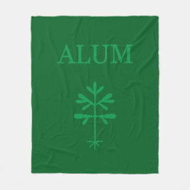 Fleece Blanket, Alum Grönt
