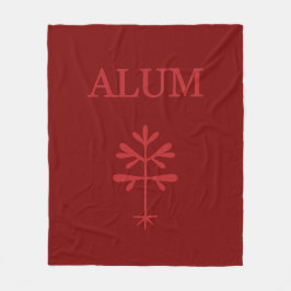 Fleece Blanket, Alum Red