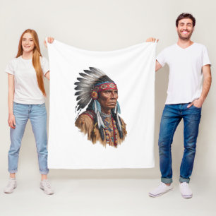 Fleece Blanket - Amerikaner som bor i landet