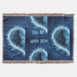 Fleece Blanket Bald Eagle Heart Connection Loyalty Filt
