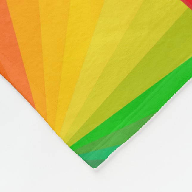 Fleece Blanket - Citrus Fläkt (Hörn)