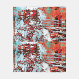 Fleece Blanket – Corrosion Pulse