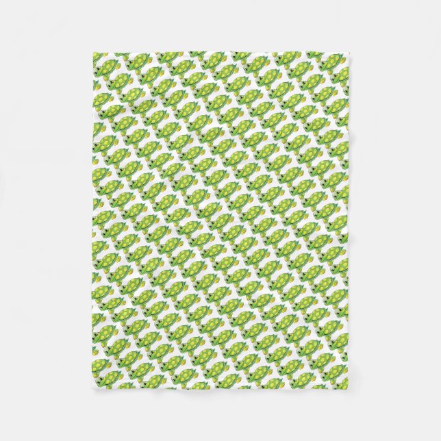 Fleece Blanket/Cute Turtles (Framsidan)