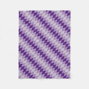 Fleece Blanket - diagonal Argyle Mönster