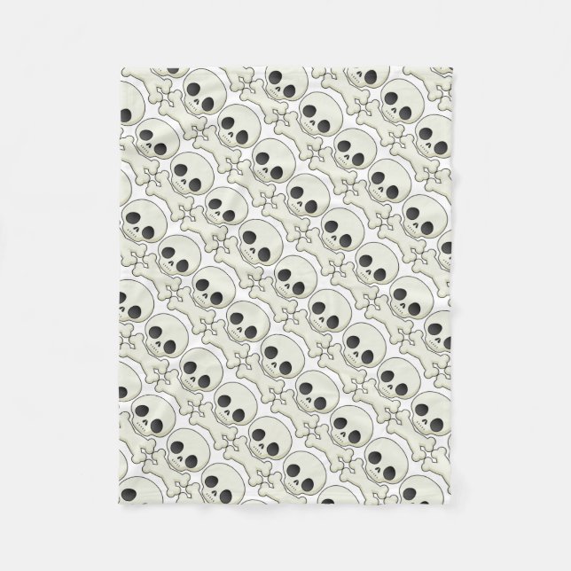 Fleece Blanket/Döskallar (Framsidan)