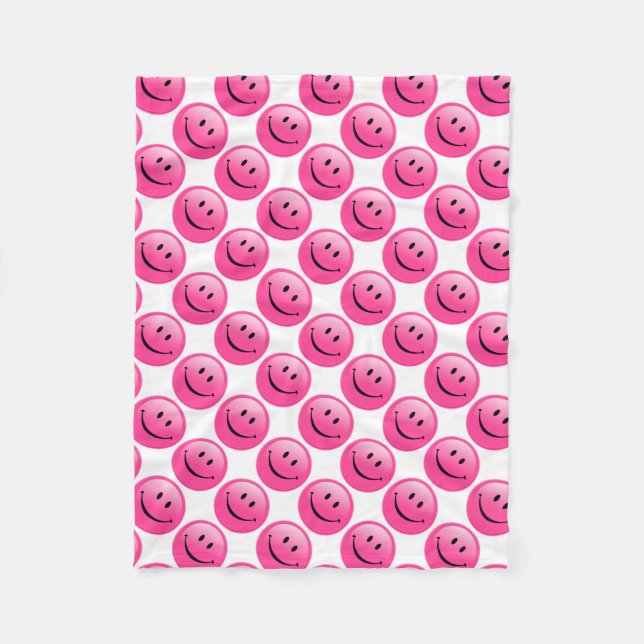 Fleece Blanket/Emoticons-Smiley face (Framsidan)
