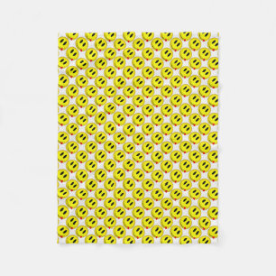 Fleece Blanket/Emoticons-Smiley face