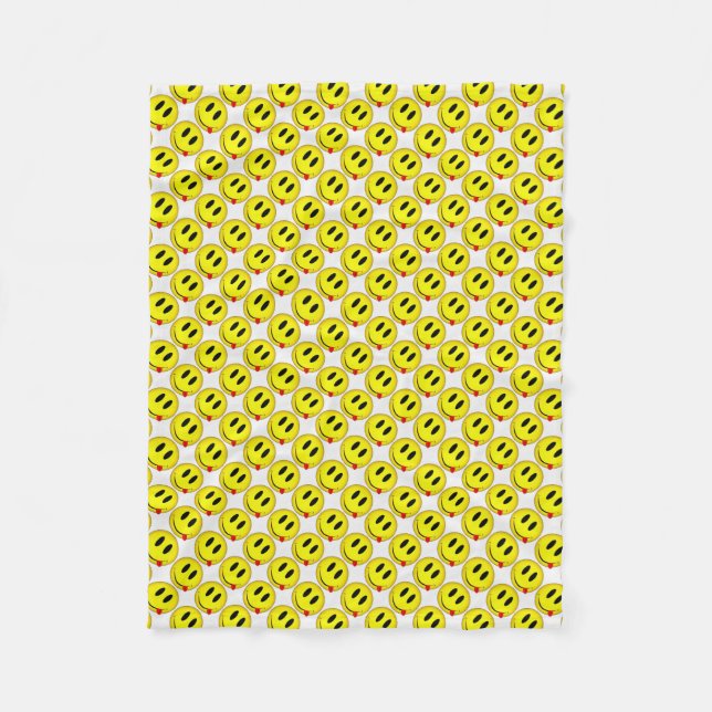 Fleece Blanket/Emoticons-Smiley face (Framsidan)