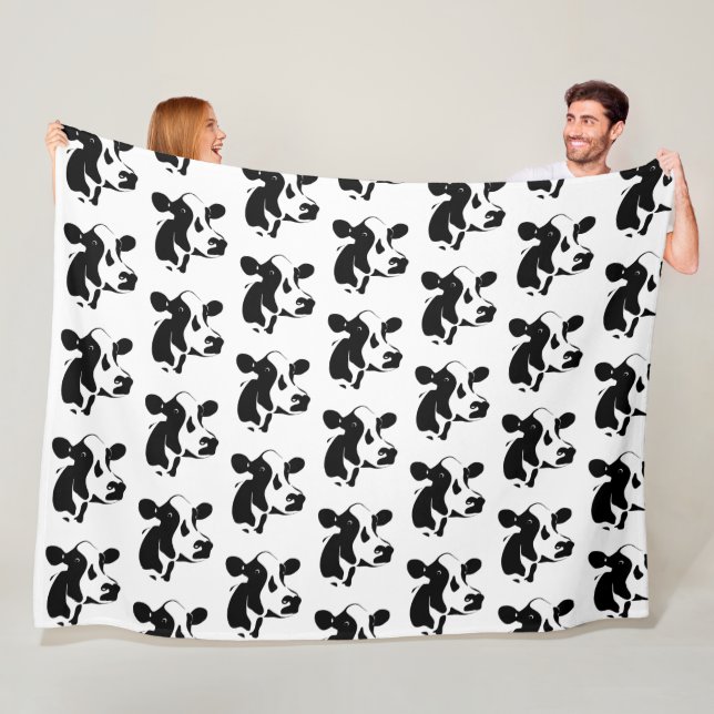 Fleece Blanket-Farm Cow (På plats)