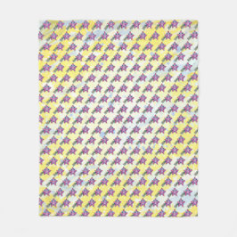 Fleece Blanket - Gult, rumssamling för barn