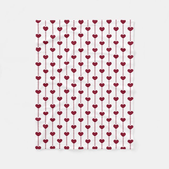 Fleece Blanket/Hearts (Framsidan)