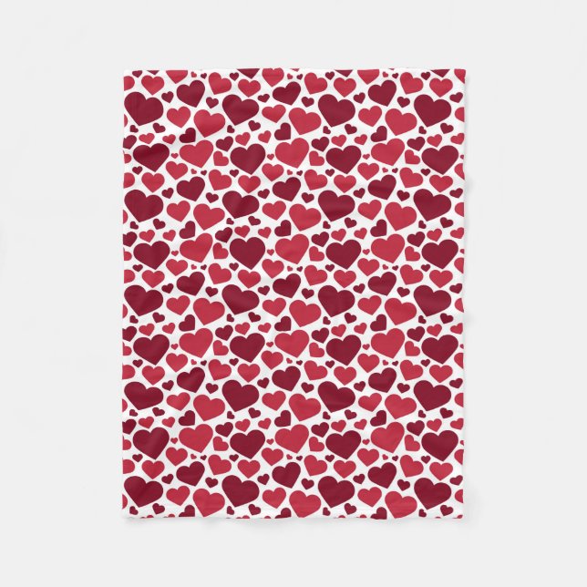 Fleece Blanket/Hearts (Framsidan)