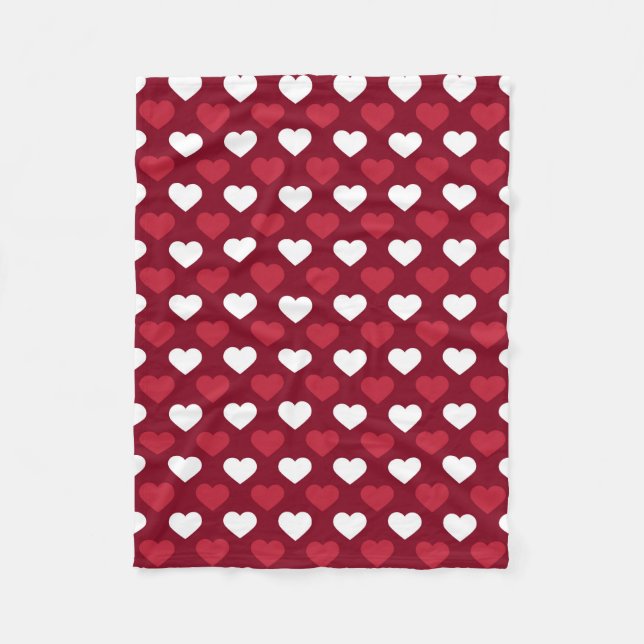 Fleece Blanket/Hearts (Framsidan)