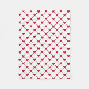 Fleece Blanket/Hearts