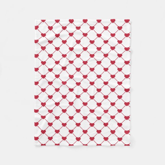 Fleece Blanket/Hearts (Framsidan)
