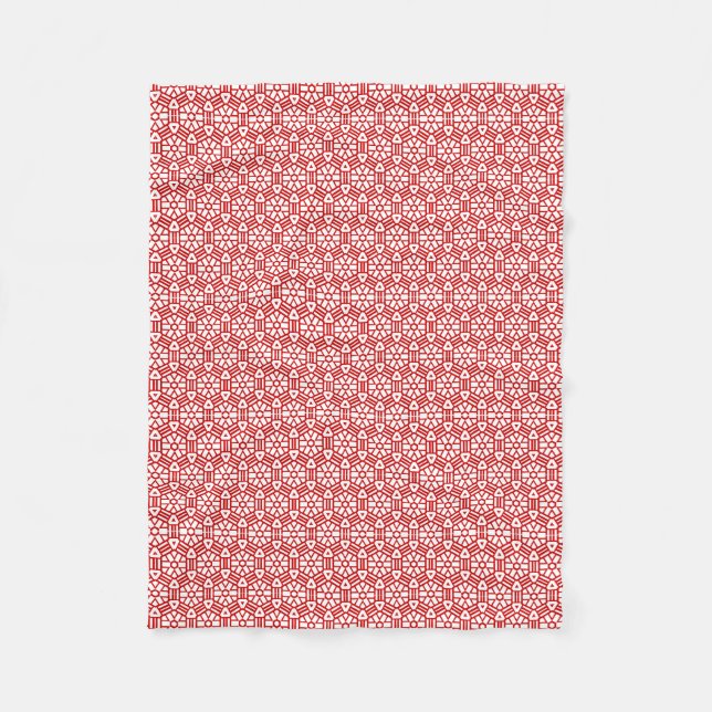 Fleece Blanket - Hexagon och Pub (Framsidan)