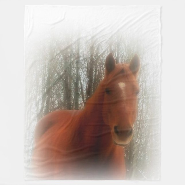 Fleece Blanket/Horse (Framsidan)