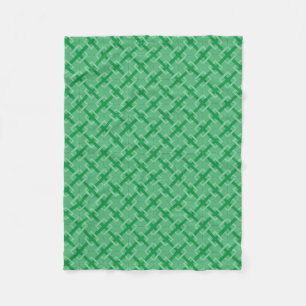 Fleece Blanket - Interwoven Diamonds