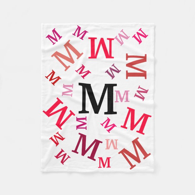 Fleece Blanket - Jumered Brev på  (Framsidan)
