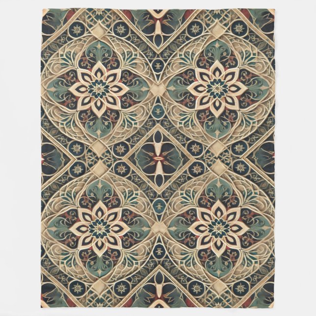 Fleece Blanket, Large 152.4 cm  x 203.2 cm (Framsidan)