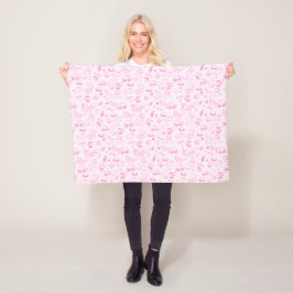 Fleece Blanket Ljus rosa