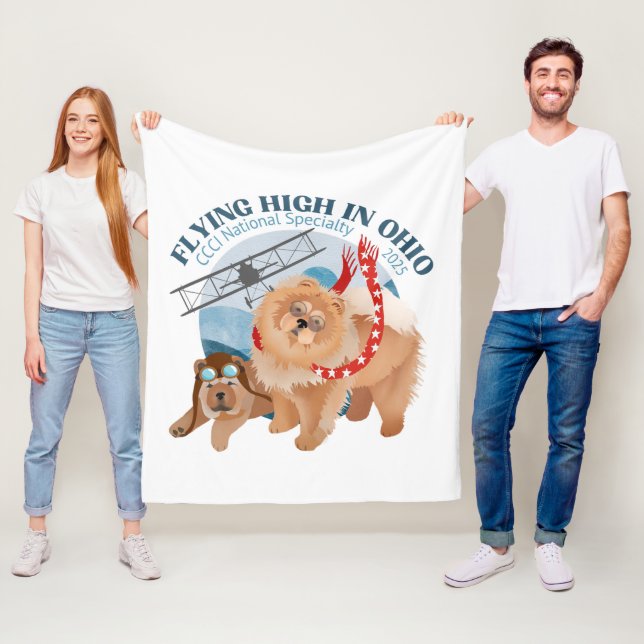 FLEECE BLANKET MED 2025 CCCI NATL SPECIALTY LOGOTY (På plats)